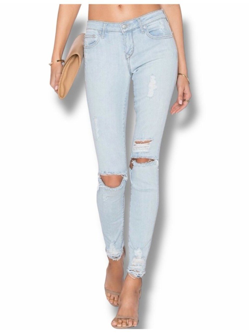 Lovers + Friends Ricky Skinny Jeans